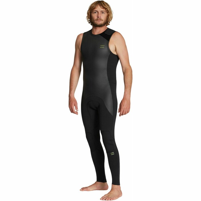 2024 Billabong Mens Absolute OG 2mm Long John Wetsuit ABYW700103 - Black